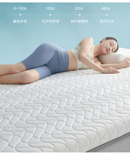 Matratze aus Sojabohnenfaser, Bodenmatte, faltbar, Tatami-Matte mit langsamer Rückfederung, 4/7 cm Dicke, King Twin, Queen-Size-Latex-Schwammbettprodukt