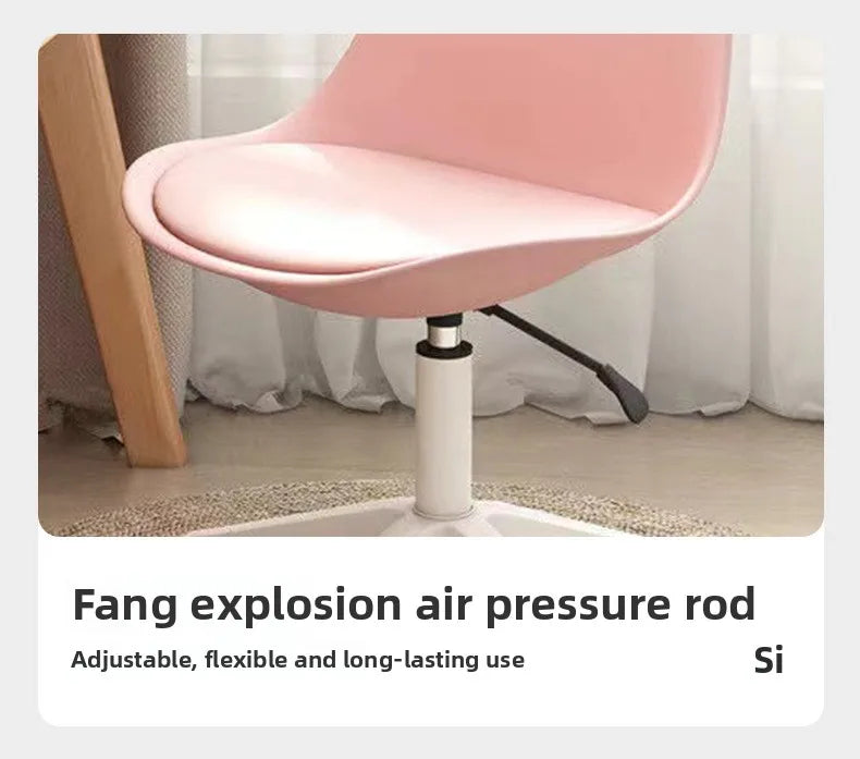 Computerstuhl Bürositz Mädchen Schlafzimmer Lift Make-up Stuhl Rückenlehne einfach sitzend und bequem