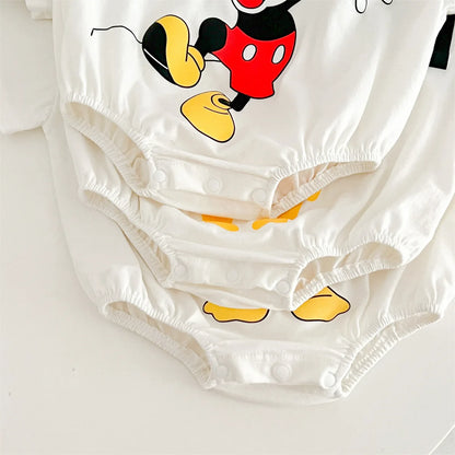 Cartoon Pooh Bär Bodys Schatz Tasche Furz Kleidung Baumwolle Weiche Sommer Baby Kleidung Neugeborenen Fotografie Strampler K5652.