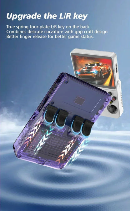 R36S /R36H Retro Handheld Video Game Console Linux System 3.5 Inch IPS Screen Portable Pocket Video Player R35S 64GB 15000 Games.