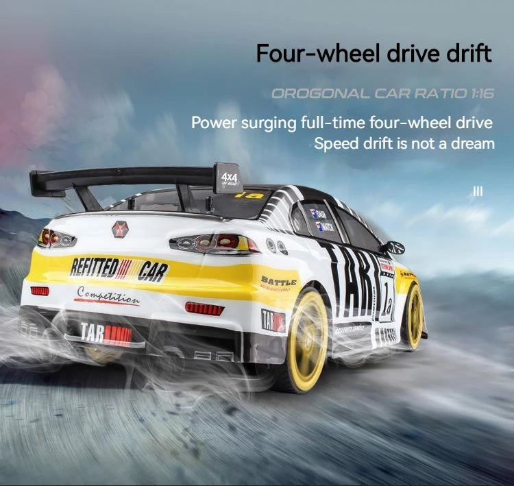 1: 10 4wd 70km/H Remote-Controlled Drifting Car Drifting Wheel Anti-Collision Off-Road Racing Car Remote-Controlled Off-Road.
