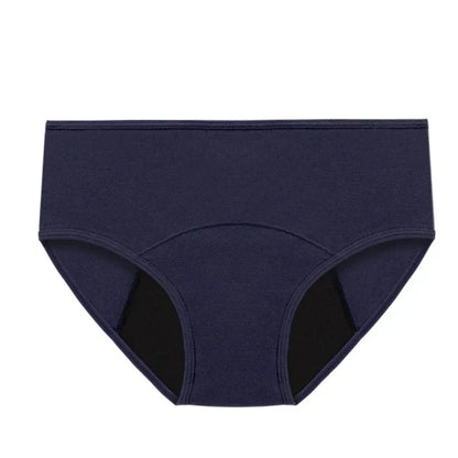 Women Menstrual Panties Leak Proof Briefs Solid Plus Size Cotton Panties Lingerie Absorbency Comfortable Physiological Underwear