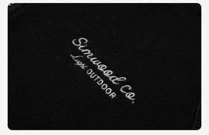 SIMWOOD 2025 Autumn Winter Men's Anti Static Polar Fleece Jacket 300gsm Anti-Electricity Coat Regular Fit Warm Fleece for Daily