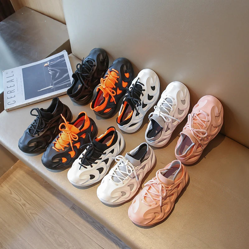 New Comfortable Lightweight Non-slip Running Shoes Kids Teenagers Boys Girls Sneakers.