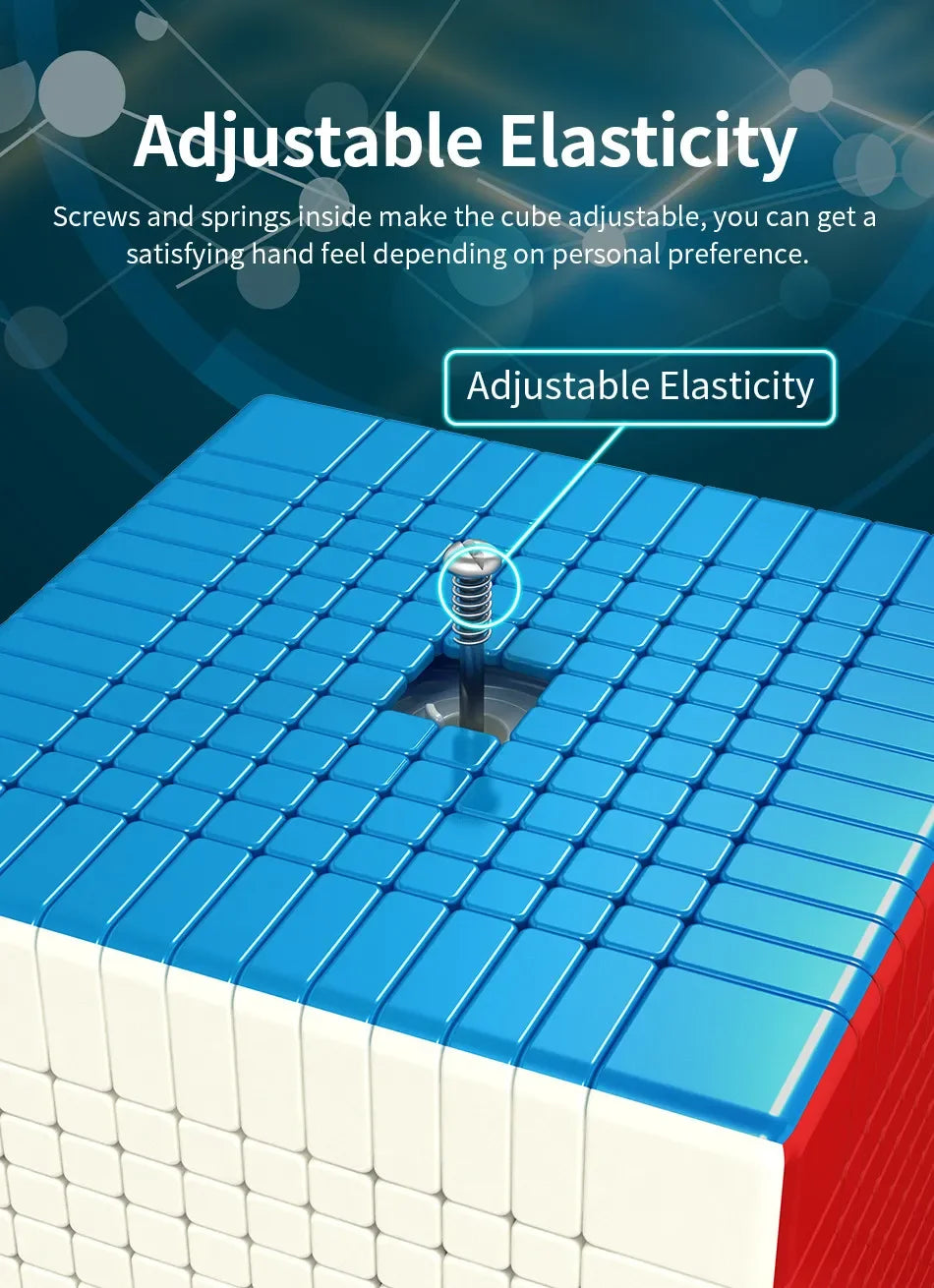 MOYU Meilong 9x9 10x10 11x11 12x12 13x13 Magic Cubes Speed Puzzle Cubes Toys Professional Puzzle Cubo MagicoToys Speed Cube