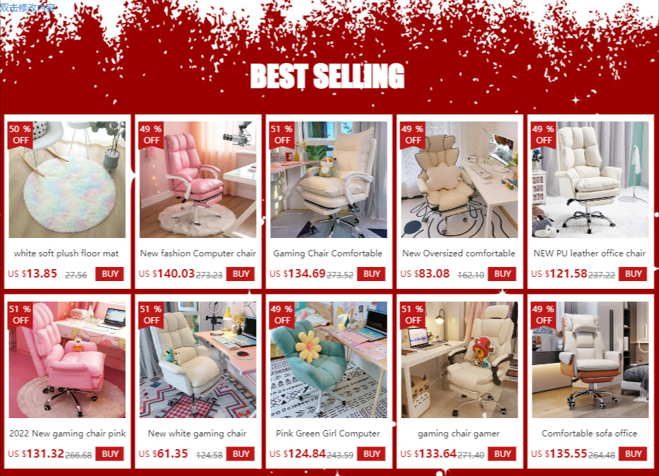 Neuer Gaming-Stuhl mit Fußstütze, zum Anheben des Spiels, hochwertiger ergonomischer Stuhl, Wohnmöbel, Büro-Computerstuhl, Gamer-Stuhl