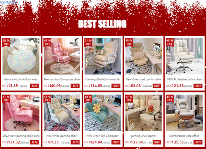 Neuer Gaming-Stuhl mit Fußstütze, zum Anheben des Spiels, hochwertiger ergonomischer Stuhl, Wohnmöbel, Büro-Computerstuhl, Gamer-Stuhl