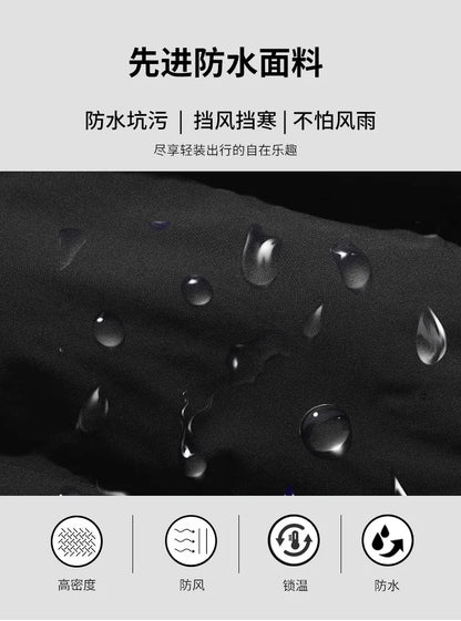 Korean Fashion Winter Men Hooded Parkas Casual Outdoor Windproof Men Clothing with Hood Thickened Warm Cotton Jacket for Men New.