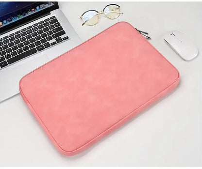 11 13 14 15 Inch Laptop PU Leather Protective Tablet Bag Computer Pouch Case Storage Bags Slim Laptop Sleeve for Macbook Perfect.