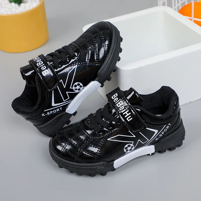 Soccer Cleats for Kids 2024 New Children Football Cleats Fashion Firm Ground Soccer Shoes.