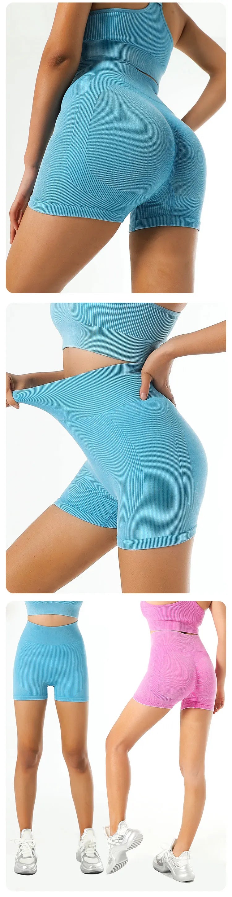 Yoga Suit High Waist Leggings Running Training Tights Sports Outfits Long Sleeve Crop Top Bra Seamless Fitenss Set Fitness Wear