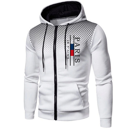 Hot Sales Men's Tracksuit Jogging Zip Up Hoodies Daily Quality Sweatshirts Men Long Sleeve Sports Coat Casual Sweatpants Fashion.