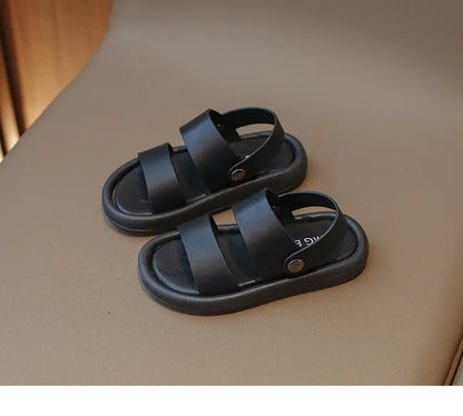 Toddlers Boys Girls Sandals Summer New Children Casual Beach Shoes Kids Fashion Sandals Anti-sliperry Soft-soled Sports Sandals.