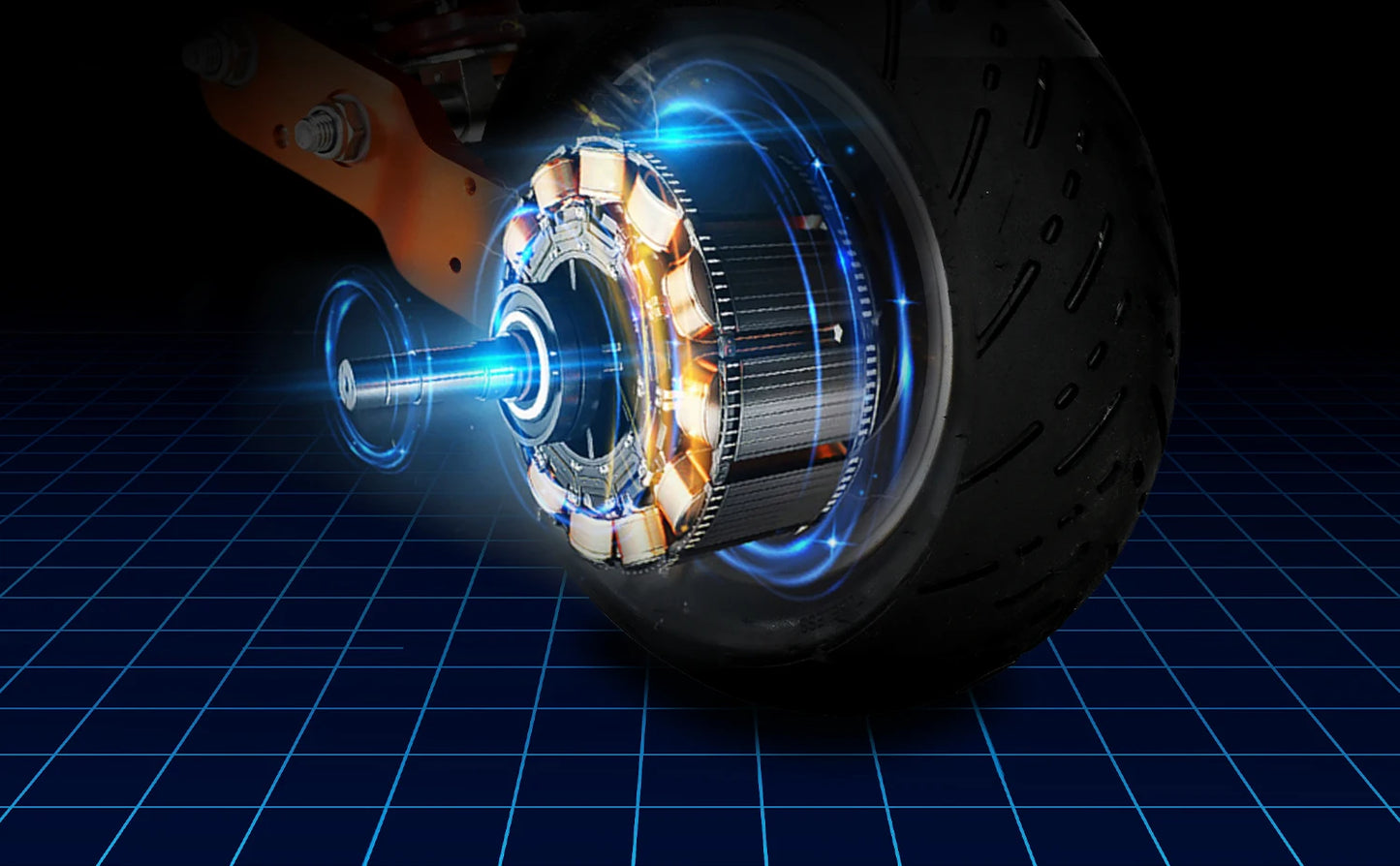 Cheevalry S10 Electric Scooter 2*1600W Motor 52V 33AH Battery Electric Scooter 10 Inch Tires City Commuter Electric Scooter.