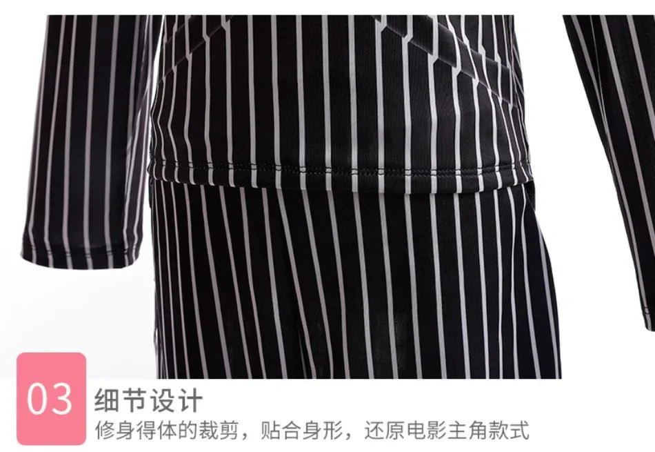 Albtraum vor Weihnachten Jack Skelli ngton Halloween Skelli ngton Jack Cosplay Kostüm für Kid Boy Karneval Kinder Kleidung.