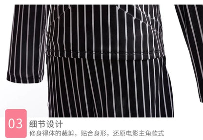 Albtraum vor Weihnachten Jack Skelli ngton Halloween Skelli ngton Jack Cosplay Kostüm für Kid Boy Karneval Kinder Kleidung.