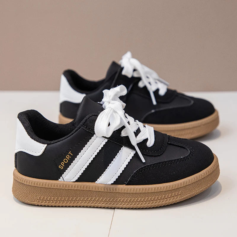 Children Tennis Shoes 2025 New Simple Kids Sneakers for Girls Patchwork Non-slip Boys Causal School Running Sneakers Non-slip
