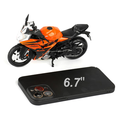 Maisto 1:12 KTM RC 390 Die Cast Vehicles Collectible Hobbies Motorcycle Model Toys.