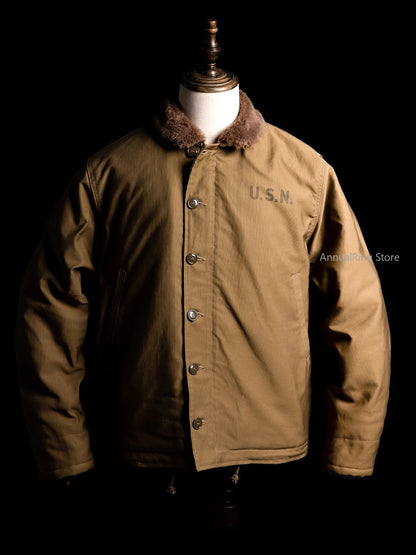 Red Tornado US Size Good Quality Cotton Canvas 70% Wool N1 Jacket N1-0001B.