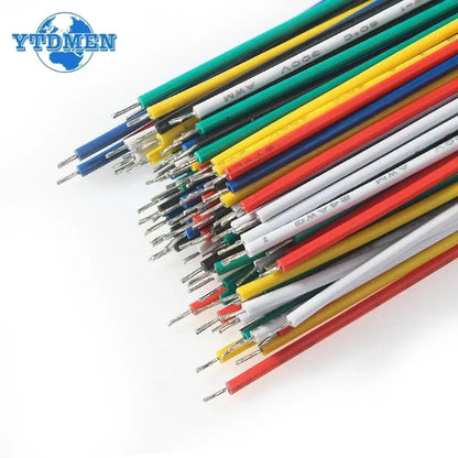 120PCS 6 Color Tin-Plated Breadboard PCB Solder Cable 24AWG / 26AWG Jumper Wire DIY Kit High-Quality Electronic Wires.