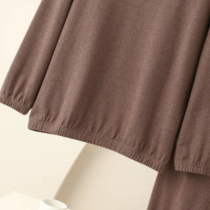 Women's Loungewear Warm Pajamas Autumn Winter New Long Sleeve Trousers House Suit Ladies Pyjamas For Women Nightie.