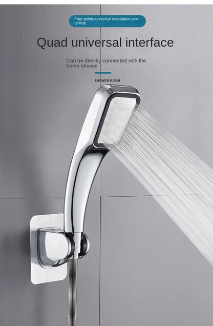 Shower Hose 1.5/2M Black/Silver Flexible Shower Hose Stainless Steel Long Bathroom Shower Pipe Extension Bathroom Accessories