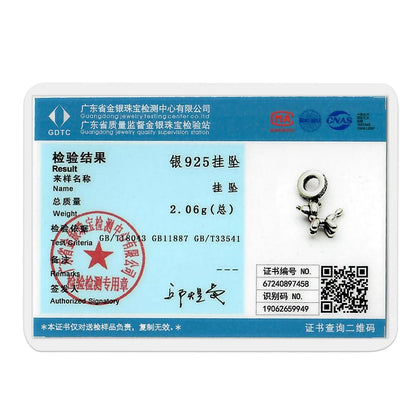 Gold Series DIY Charms Bead Original 925 Sterling Silver Inlaid Zirconium Sun Leopard Pendants Fit Bracelet Jewelry Gift Marking.