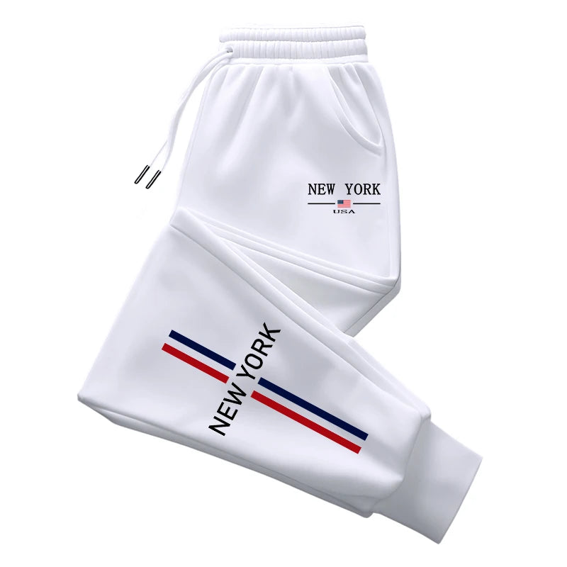 Men's Set Hooded Sweatshirt Sweatpants Fall Winter Fashion Tracksuit Male City Vibe Hoodie Outfit Outdoor Warm Casual Sportswear