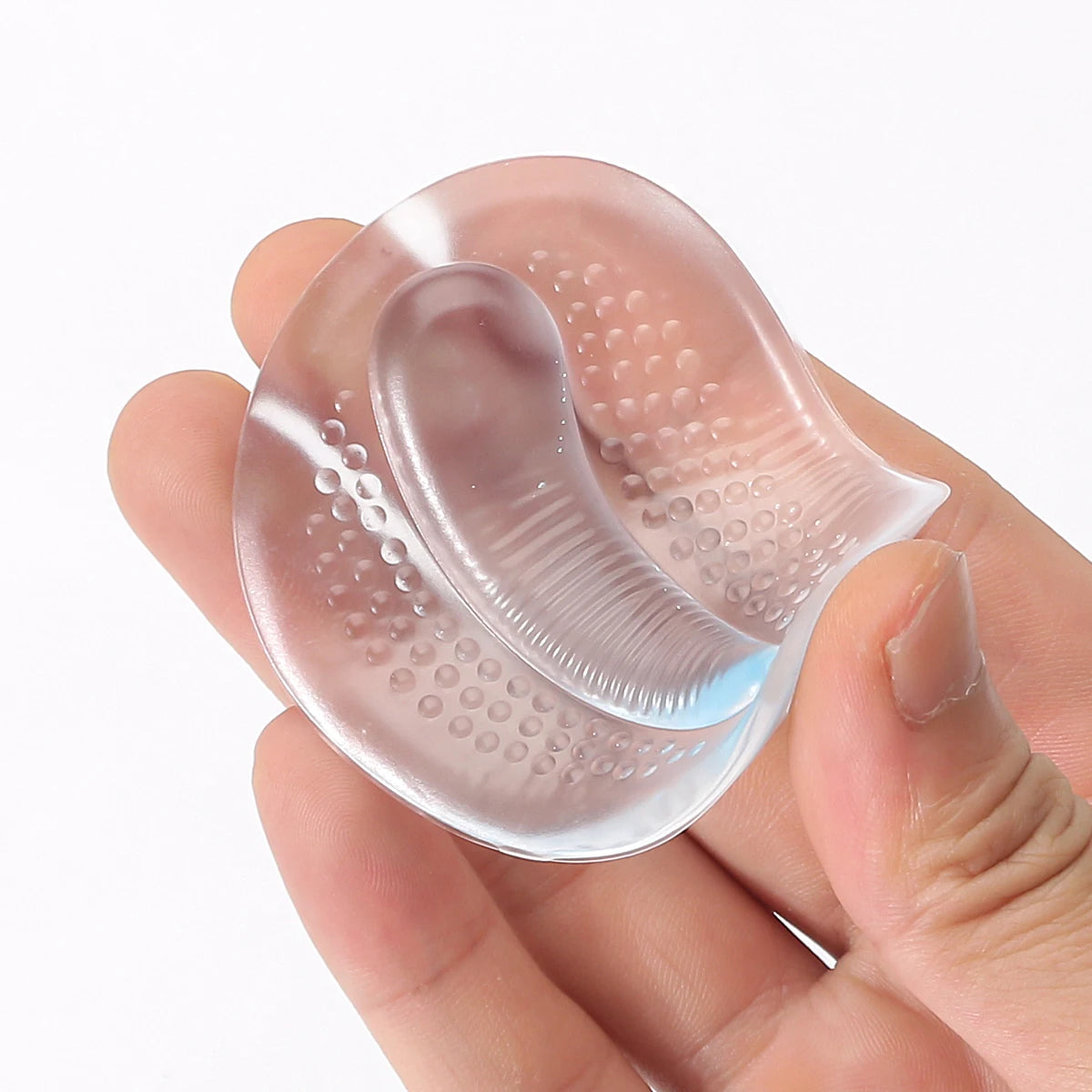 Silicone forefoot pad ladies sandal anti-skid pad anti-pain thickened half a yard pad high heels insole forefoot pad.