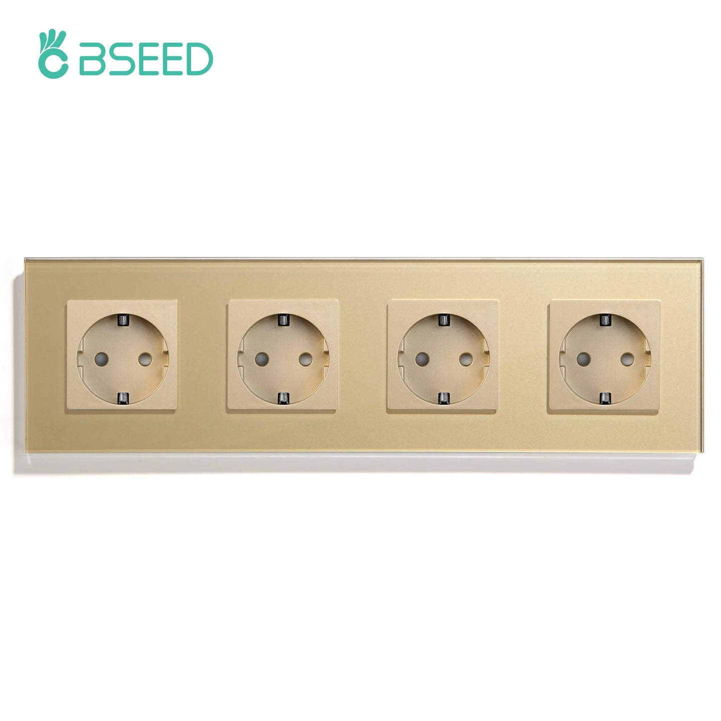 Bseed eu Standard Wand steckdosen Typ-C-Steckdosen Wand steckdose USB-Ladeans chluss Glasscheibe Kinderschutz 16a