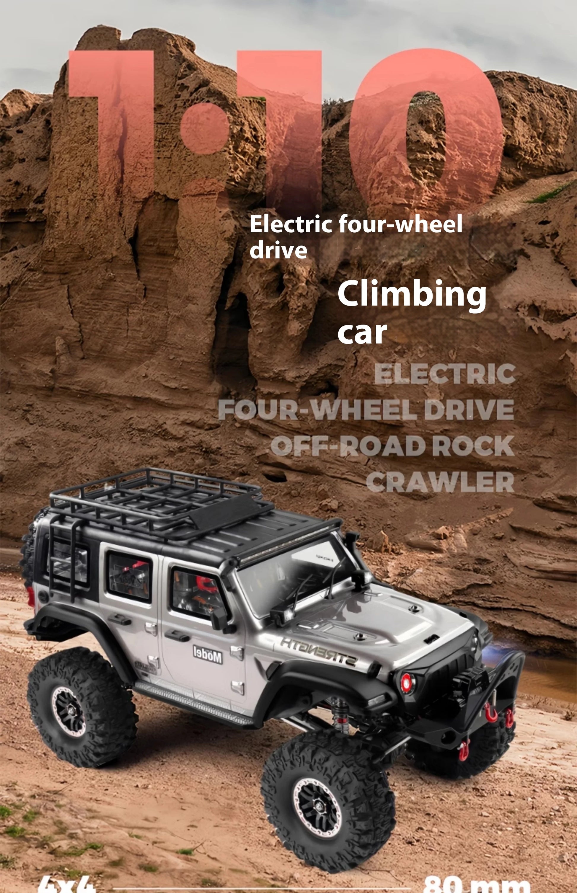 1/10 WLtoys 104006 Remote Control Car Rc Craweler Car Rc Car Drift Car Full Proportional Rock Crawler 4WD Off-road Truck Toys.