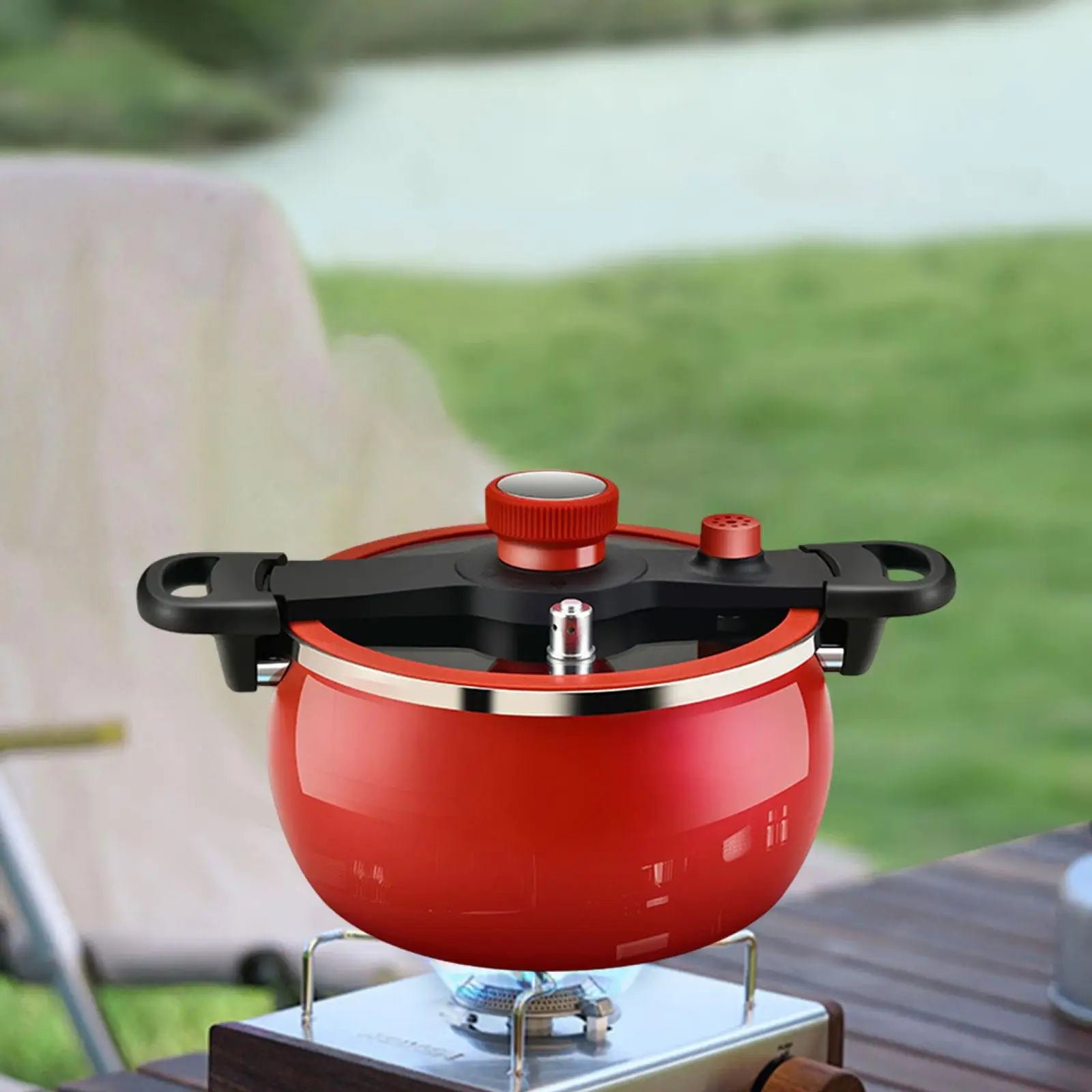 7L Pot Variable Pressure Soup Pot Micro Pressure Pot Household Multi-Functional Non Stick Stewing Gas Induction Cooker Universal.
