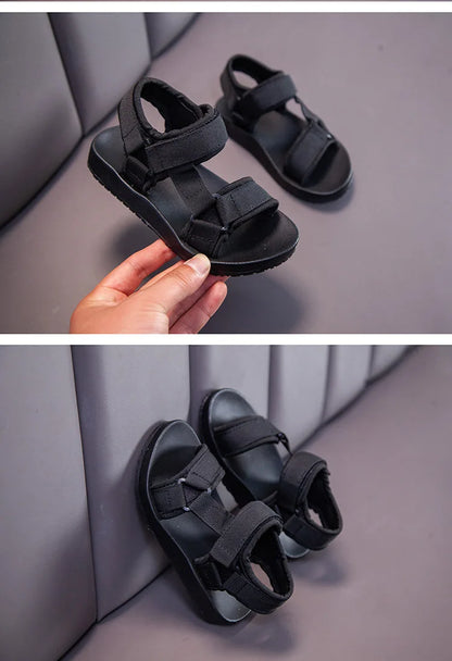 2021 Summer Boys Sandals Casual Children Kids Shoes Rubber School  Breathable Open ToeBoy Beach Sandal.