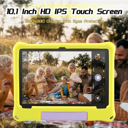 ANRY 10.1 inch Kids Android 15 Tablet 8GB (4+4GB) RAM 64GB ROM 5000Mah Octa-core 5G Wifi Children's Learning Educational Tablets.