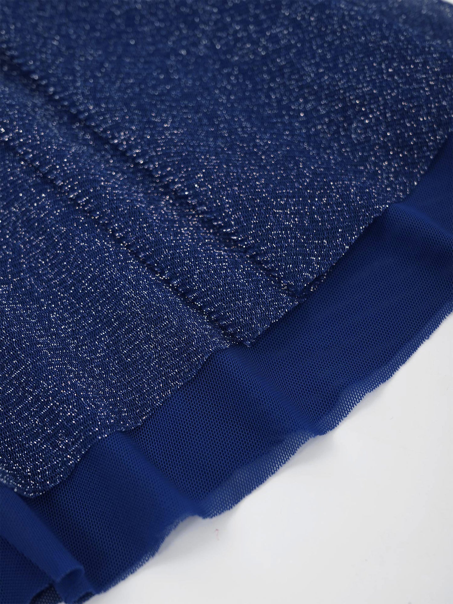 Kinder Mädchen Eiskunstlauf Kostüm Ballett lyrische Tanz gymnastik Trikot Kleid Langarm glänzend Mesh Performance Dance wear