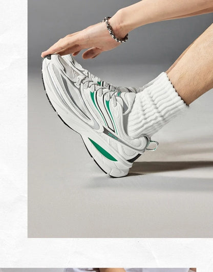 Xtep Little Basque 2 Freizeitschuhe für Herren, 20225, Sommer, Vintage, atmungsaktiv, bequem, rutschfest, langlebig 875219320017