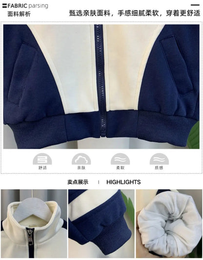 Children's Clothing Set Spring and Autumn Season New Boys and Babies Casual Jackets and Pants 2-piece Set Korean Sportswear.