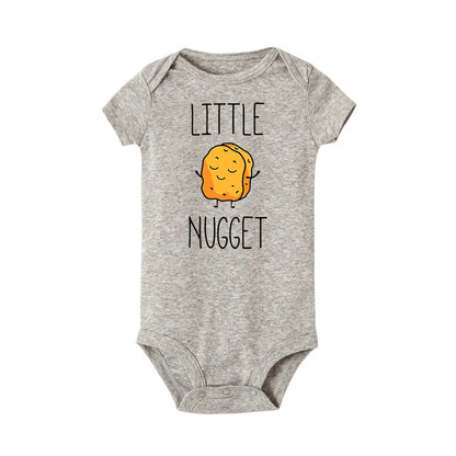 Little Nugget Baby Ankündigung Neugeborene Baby Bodys Sommer Jungen Mädchen Strampler Körper Schwangerschaft Offenbaren Kleidung Säugling Dusche Geschenk.