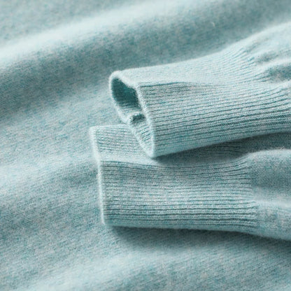 Herbst und Winter Kaschmirpullover Damen Rundhalspullover lässig gestrickt Top Damen kurze Unterwolle Mode 18 Farben.