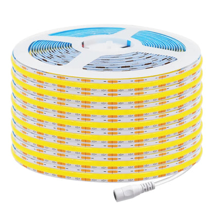 DC12 24V COB LED Strip Light 528Leds/m Flexible Tape Ribbon High Density Linear Lighting 3000-6500K RA90 Led Lights Room Decor.