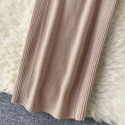 SINGREINY Einzelnen Schulter Tinte Stricken Kleid Backless Tank Gestreiften Schlank Bodycon Sommerkleid Frauen Sommer Beachwear Sexy Chic Vestidos