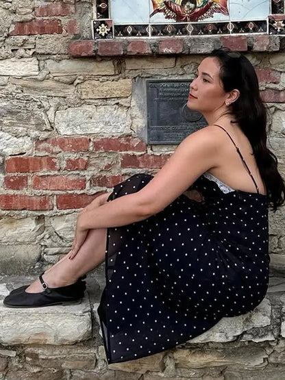 Tossy Spitze V-ausschnitt Patchwork Maxi Kleid Frauen Backless Hohe Taille Schlank Spaghetti Kontrast Party Kleid Weiblichen Frühling Langes Kleid