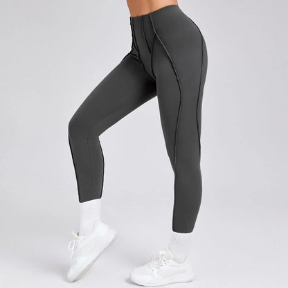 Seamless Yoga Leggings Pants Sports Fitness High Waist Peach Hip Raise Training Trousers Running Workout Gym Leggings for Women.