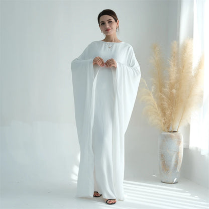 Ramadan Eid Baumwolle Leinen Khimar Abaya Set Dubai Muslim Sets Hijab Kleid Kaftan Abayas Kaftan Marocain Femme Vestidos Para Mujer