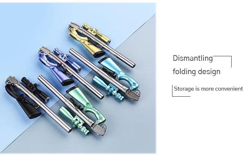 Kreative Simulation 98K Scharfschützengewehr Neutralstift mit Licht 0,38 mm schwarze Geltinte Student Schule Schreibwaren PUBG Lichter Stifte Geschenk.