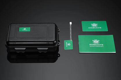 STEELFLIER Official SF787 Dive Luxury Wristwatches Double Calendar NH36 Movement Super Luminous 200M Waterproof Mechanical Watch