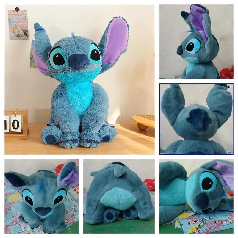 Disney Stitch Angel Stuffed Plush Toy Kawaii Lilo & Stitch Cartoon Plush Doll Stress Relief Pillow Comforting Toy for kids Gifts.