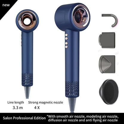 Professional Super Hair Dryer Personal Hair Care Styling Negative ion Salon Tool Constant Anion Electric Leafless Hair Dryers