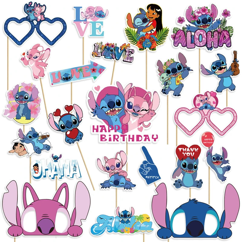 Disney Stitch Partygeschenke, Stich-Thema, Geschenktüten, Pralinenschachtel, Ringe, Pinata, Schlüsselanhänger, Aufkleber, Geblasen, Luftballons, Partygeschenke
