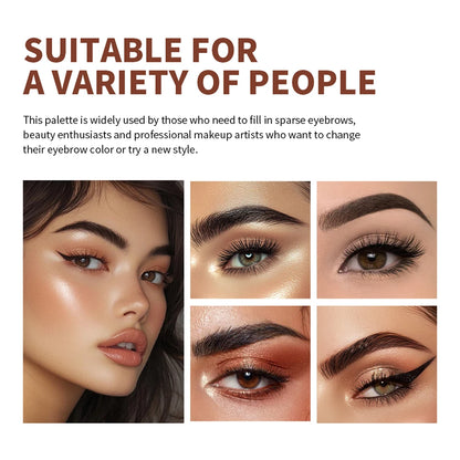 Curve Case Cream Eyebrow Cream Blush Highlighter Palette Matte Shimmer Finishes Shadow Tones Long-Lasting Cosmetics